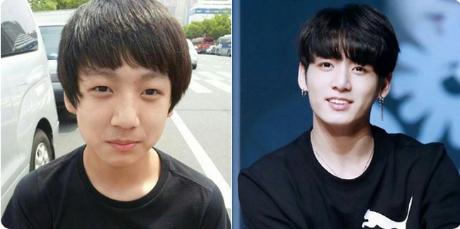 Salah satu personel BTS yang juga berubah cukup drastis adalah Jungkook. Foto: Twitter