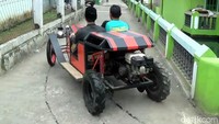 Ayi pun mengaku hanya mengeluarkan biaya untuk pengelasan dan pengecatan kendaraan.