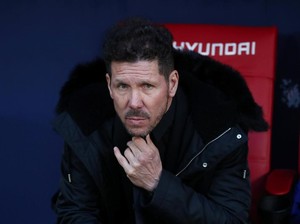 Selebrasi Selangkangan Bikin Simeone Didenda Rp 320 juta