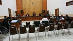 Ekspresi Hercules Saat Jalani Sidang Perdana