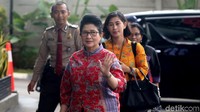 Nila tiba di Gedung KPK, Jalan Kuningan Persada, Jakarta Selatan, Rabu (16/1/2019) sekitar pukul 09.50 WIB.