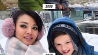 Farah Quinn punya cara sendiri untuk ikut dalam 10 Years Challenge. Chef cantik ini sengaja mengunggah foto ia bersama sanga anak, Armand di tahun 2008 dan 2018. So sweet, ya! Foto: Instagram farahquinnofficial  