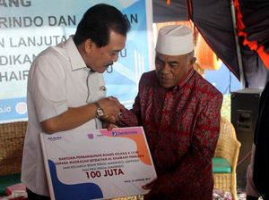 Jamkrindo Bantu Sekolah dan Pemulihan Pascabencana Palu