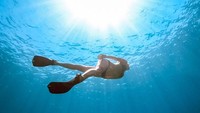 Freedive di Hvar, Kroasia. (pilotmaria/Instagram)