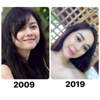 Begitupun dengan Aura Kasih. Dalam foto yang diunggahnya, Aura Kasih tak memiliki perbedaan yang signifikan. Wajah manisnya sudah ada sejak dulu. Foto: Ismail/detikFoto