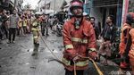 Kebakaran di Cilincing Berhasil Dipadamkan
