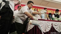 Sabu yang dimusnahkan itu merupakan hasil pengungkapan 3 kasus berbeda di wilayah Jakarta Utara.