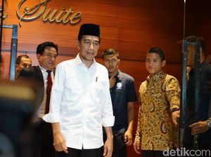 Persiapan Debat Perdana, Jokowi-Maruf Bahas Posisi Duduk