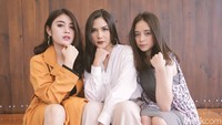 Nabilah Ayu, Jessica Mila dan Bianca Hello saat berkunjung ke kantor detikcom, Kapten Tendean, Jakarta Selatan beberapa waktu lalu.