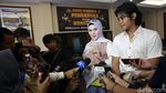 Resmi Cerai, Angel Lelga Setia Temani Fiki Alman di Polres