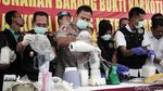 Polres Jakut Blender Barang Bukti Sabu