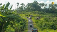 Pemerintah  membangun dan memelihara jalan dan jembatan di pulau terdepan Indonesia yakni Pulau Yamdena, Pulau Selaru, dan Pulau Larat di Kabupaten Maluku Tenggara Barat (MTB), Provinsi Maluku.Foto: Pool/Dok. Kementerian PUPR