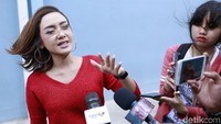 Ia pun mengatakan dirinya kerap ditawar pria hidung belang, namun dirinya selalu menolak. Pool/Palevi S/detikFoto.