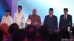 Seru! Debat Perdana Capres-Cawapres Dimulai
