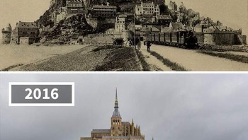 Mont Saint-Michel di Prancis. Foto: re.photos