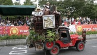 Pada tahun 2006, parade Jeep ini berhasil memecahkan rekor dunia untuk parade Jeep terpanjang. Saat itu ada 370 Jeep yang ikut berpartisipasi. Foto: Istimewa