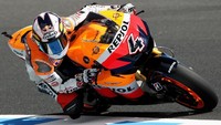 Pada 2009, Andrea Dovizioso merupakan rekan setim Pedrosa di Repsol Honda. Kini, Dovizioso menjadi pebalap andalan Ducati. (Foto: Quinn Rooney/Getty Images)