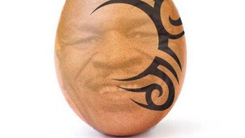 Kalau melihat telurnya seperti ini, mungkin Mike Tyson bisa makin kesal. Foto: Istimewa