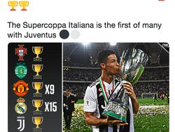 Ronaldo Berlimpah Trofi, Netizen Layangkan Puja-puji