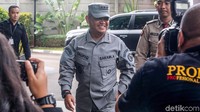 Taufieqoerrochman tiba di gedung KPK, Jalan Kuningan Persada, Jakarta Selatan, Kamis (17/1/2019), pukul 09.40 WIB. 