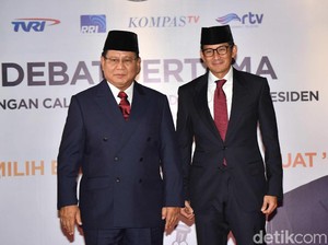 Batal Jenguk Ani Yudhoyono, Prabowo Susul Sandiaga ke Aceh