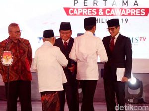 Seru! Debat Perdana Capres-Cawapres Dimulai