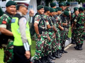 2.900 Personel TNI-Polri Bersiaga di Lokasi Debat Kedua