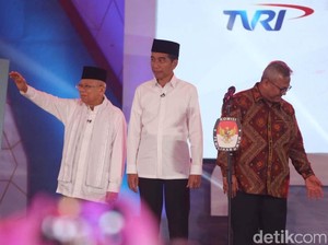 4 Kali Maruf Amin Bicara di Debat: Soal Disabilitas hingga Terorisme