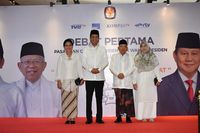 Dampingi Jokowi di Debat Capres 2019, Iriana Anggun 