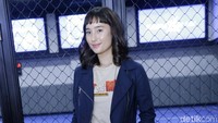 Tatjana sempat kaget saat melihat tubuhnya lebam-lebam usai syuting. Pool/Palevi S/detikFoto.