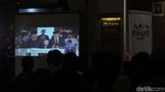 Bikin Hati Adem, Momen Pendukung Kedua Paslon Nobar Debat Capres