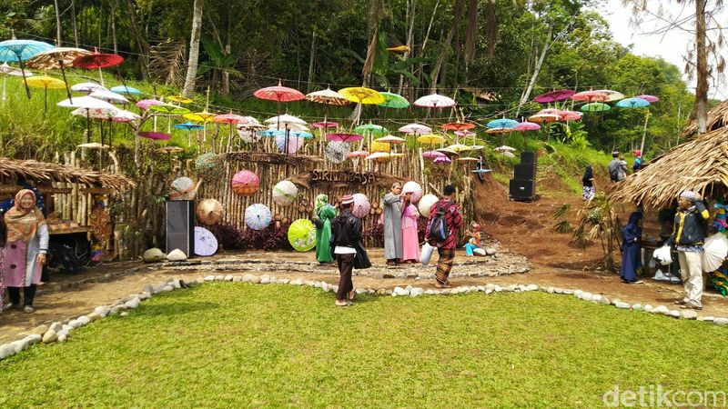 Foto Wisata Religi Dan Alam Instagramable Di Ciamis