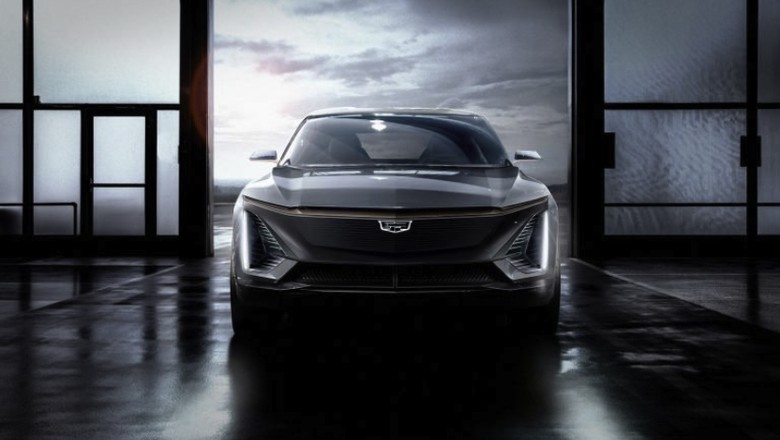 Mobil listrik dari Cadillac. Foto: Pool Mobil listrik dari Cadillac. Foto: Pool