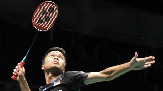 Anthony Ginting mendapat perlawanan sengit dari Ng Ka Long.