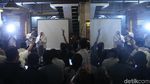 Bikin Hati Adem, Momen Pendukung Kedua Paslon Nobar Debat Capres