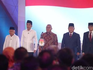 Survei Charta Politika: Jokowi-Maruf 53,6%, Prabowo-Sandiaga 35,4%
