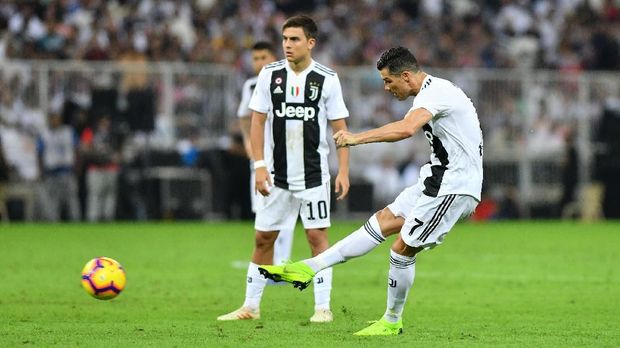 Sebagian besar gol Ronaldo dicetak dari dalam kotak penalti di Juventus. (