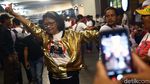 Melihat Aksi Pendukung di Debat Capres Perdana