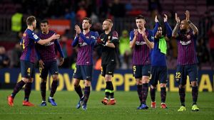 Dembele-Messi Loloskan Barcelona ke Perempatfinal Copa del Rey