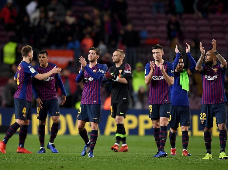Dembele-Messi Loloskan Barcelona ke Perempatfinal Copa del Rey