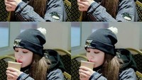 Lisa juga gemar ngopi. Ekspresinya saat menyeruput segelas kopi hangat terkangkap kamera dan diunggah ke akun instagram pribadinya. Sluurp! Foto: Instagram lisa.blackpink