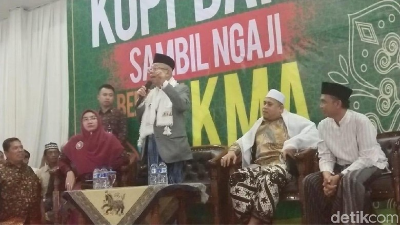 Maruf: Saya dan Jokowi Harus Menang, Kalau Tak Menang Innalillahi Maruf: Saya dan Jokowi Harus Menang, Kalau Tak Menang Innalillahi