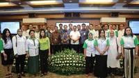 Hadir dalam acara tersebut Direktur Utama Bank BRI Suprajarto yang menandatangani nota kesepahaman dengan Ketua Umum Himpunan Kerukunan Tani Indonesia (HKTI) Jenderal TNI (Purn) Moeldoko di Kantor Pusat BRI, Jakarta, Jumat (18/1). Foto: dok. HKTI