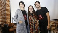 Marsha Aruan saat ditemui di acara film Dread Out di Epicentrum, Kuningan, Jakarta Selatan pada Kamis (17/1). Pool/Palevi S/detikFoto.