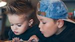 Duh Gantengnya Calton, Model Cilik yang Hobi Kulineran