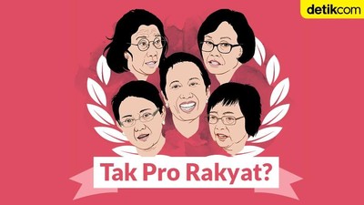 Siapa Menteri Perempuan di Kabinet Jokowi Tak Pro Rakyat?