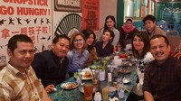 Begini suasana perayaan ulang tahun Ira tahun lalu. Sebuah restoran China di mall bilangan Jakarta Selatan jadi pilihannya. Foto: Instagram mumusedirga  