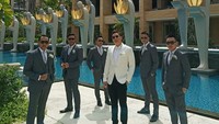 Edric Tjandra tampak sudah bersiap-siap jelang pemberkatan di Bali. Dok. Istimewa