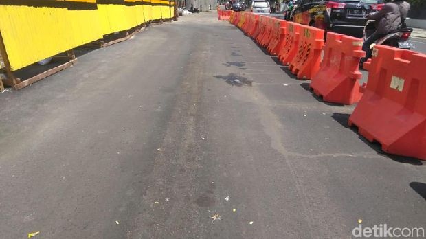 Jalan Gubeng Ambles Lagi, ini Penjalasan Komite Keselamatan Kontruksi