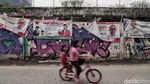 Spanduk Caleg Dipasang Serampangan Rusak Pemandangan